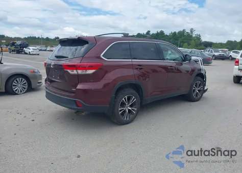 2019 Toyota Highlander Le from USA, damaged, VIN 5TDBZRFH6KS943719
